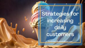 The Average Daily Customers Of An Ice Cream Shop
