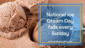 The Day Of The Week When The Most Ice Cream Is Sold
